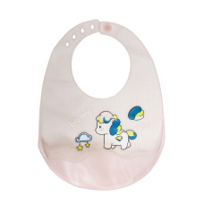 Дитячий силіконовий слюнявчик MGZ-0618-2 на застібці (MGZ-0618-2)