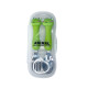 Дитячий набір ложка та виделка "Жаба" MGZ-0102(Frog) у футлярі (MGZ-0102(Frog))