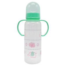 Пляшечка пластикова з ручками MGZ-0207(Green) 250 мл (MGZ-0207(Green))