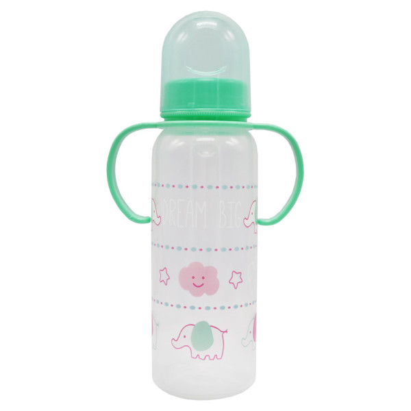 Пляшечка пластикова з ручками MGZ-0207(Green) 250 мл (MGZ-0207(Green))