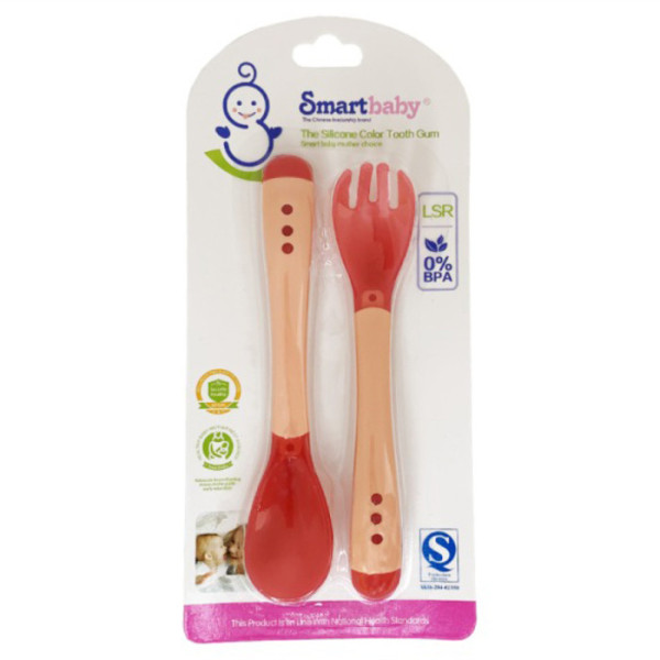 Дитячий набір Ложка+вилка "Хамелеон" MGZ-0104(Orange) (MGZ-0104(Orange))