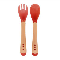 Детский набор Ложка+вилка "Хамелеон" MGZ-0104(Orange) оранжевый (MGZ-0104(Orange))