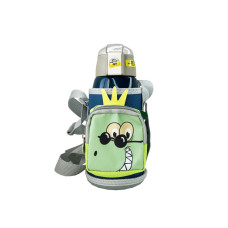 Дитячий термос-поїльник "Динозавр" MGZ-0324(Blue) з індикатором температури 550 мл (MGZ-0324(Blue))