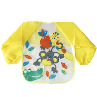 Слинявчик із рукавами "Мавпа" MGZ-0610-5 клейончастий, на зав'язках (MGZ-0610-5)