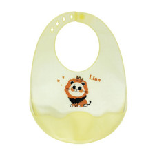 Дитячий силіконовий слюнявчик MGZ-0618-3 на застібці (MGZ-0618-3)