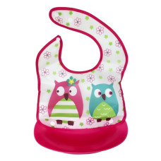 Дитячий слинявчик Трактор MGZ-0602(Crimson Owl) зі знімною кишенею (MGZ-0602(Crimson Owl))