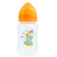 Пляшечка для годування з широким горлом та силіконовою соскою 1002 помаранчевий 250 мл (1002 помаранчевий)