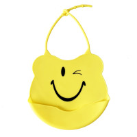 Дитячий слинявчик Міні MGZ-0604(Yellow) силіконовий (MGZ-0604(Yellow))