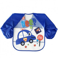 Слинявчик із рукавами "Авто" MGZ-0610-6 клейончастий, на зав'язках (MGZ-0610-6)