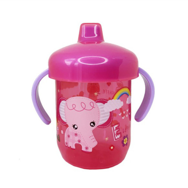 Поїльник дитячий MGZ-0305(Pink) Слоник 200 мл (MGZ-0305(Pink))