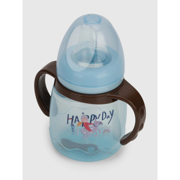 Поїльник з силіконовим носиком MGZ-0314(Blue) 180 мл (MGZ-0314(Blue))