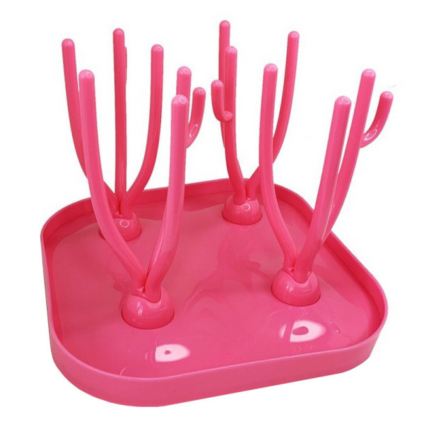 Сушарка для дитячих пляшечок «Кактус» MGZ-0219(Pink) (MGZ-0219(Pink))