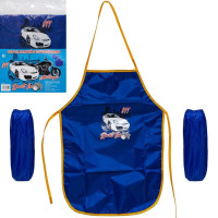 Фартух дитячий з нарукавниками для хлопчиків CR5520(Dark-Blue) 54х37 см (80433) (CR5520(Dark-Blue))