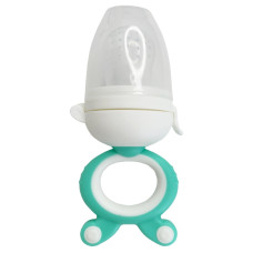Ніблер для малюків "Зайчик з поршнем" MGZ-0004 (Mint) з кришкою (MGZ-0004(Mint))