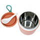 Ланчбокс з ложкою MGZ-0122(Pink) 430 мл (MGZ-0122(Pink))