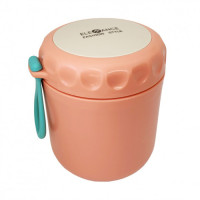 Ланчбокс з ложкою MGZ-0122(Pink) 430 мл (MGZ-0122(Pink))