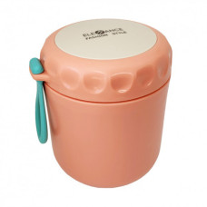 Ланчбокс з ложкою MGZ-0122(Pink) 430 мл (MGZ-0122(Pink))