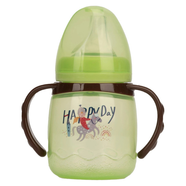 Поїльник з силіконовим носиком MGZ-0314(Green) 180 мл (MGZ-0314(Green))