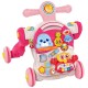 Дитячі ходунки-каталка "Перші кроки 4 в 1" HUANGER HE0827(Pink) музичні
