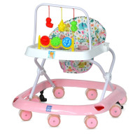 Ходунки дитячі M 0541C-6 з підвісками, рожевий (M 0541C-6)