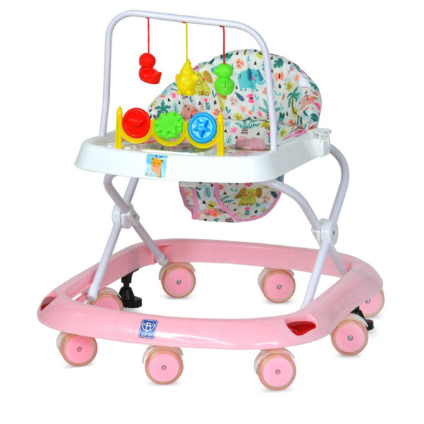 Ходунки дитячі M 0541C-6 з підвісками, рожевий (M 0541C-6)