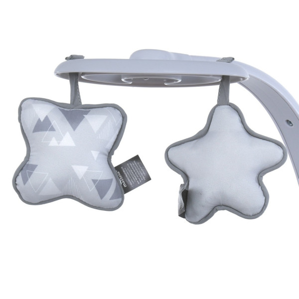 Заколисуючий центр-шезлонг 8303 таймер, москітна сітка, музика (8303)