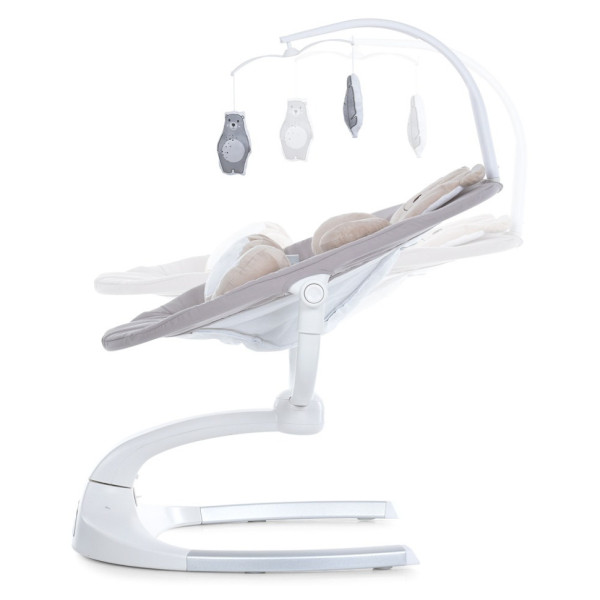 Заколисуючий центр-шезлонг HUGS ME 1077 Beige  (ME 1077 Beige)