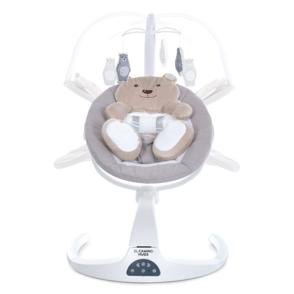 Заколисуючий центр-шезлонг HUGS ME 1077 Beige  (ME 1077 Beige)