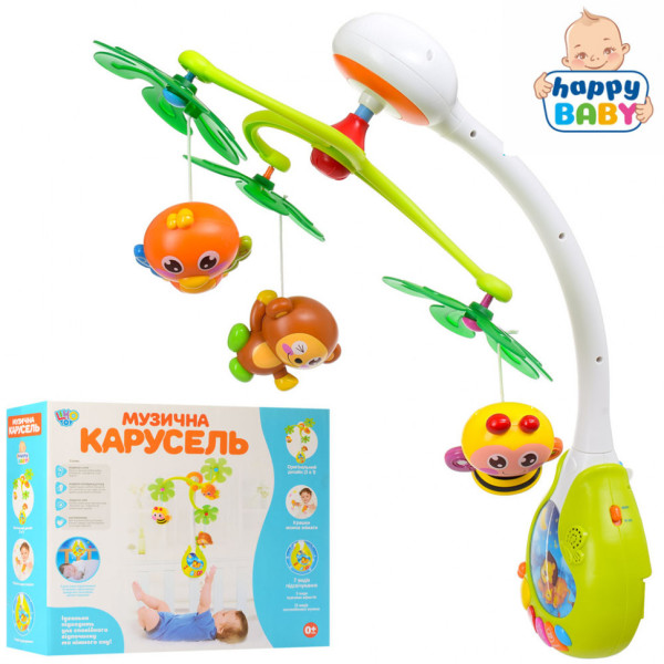 Дитяча карусель на ліжечко 818k з підвісними іграшками (818k)