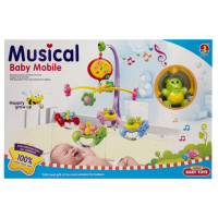 Дитячий мобіль на ліжечко "Ведмедик" 6518E, музика (6518E)