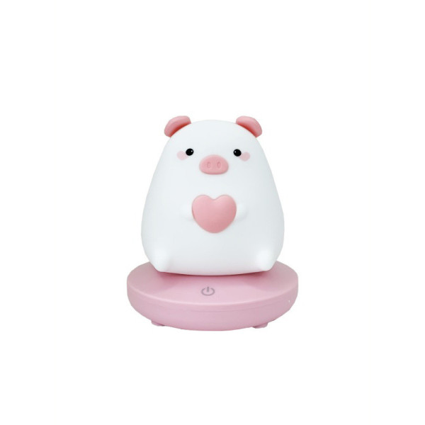 Нічник дитячий "Свинка" MGZ-1411 зарядка від USB                                                 (MGZ-1411)