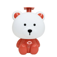 Нічник дитячий "Ведмідь" MGZ-1406(Coral) мережевий, живлення від USB (MGZ-1406(Coral))