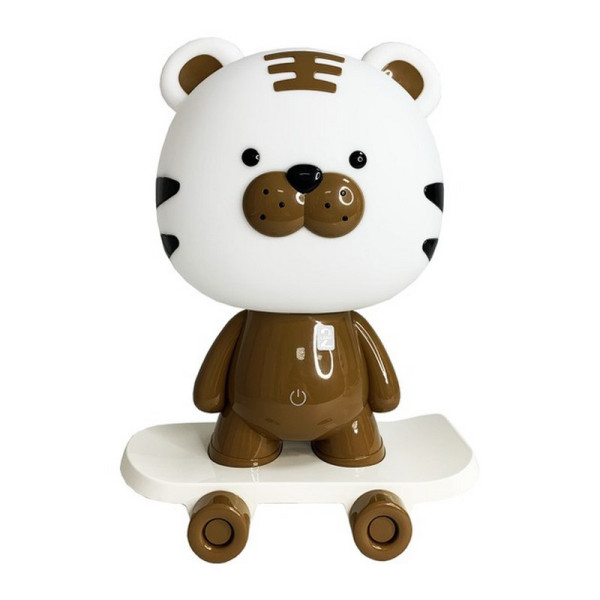 Нічник дитячий «Тигр на скейті» MGZ-1408(Brown) мережевий, живлення від USB (MGZ-1408(Brown))
