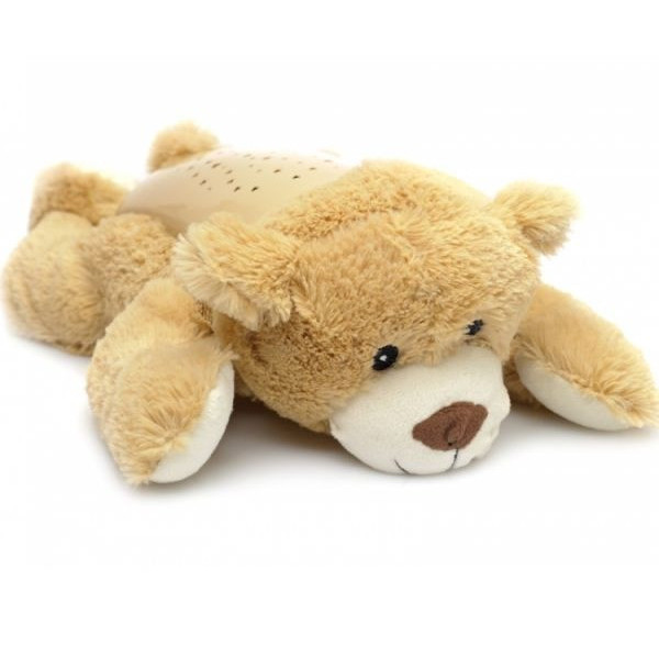 Детский плюшевый ночник BY 8017 R с колыбельными на укр. языке