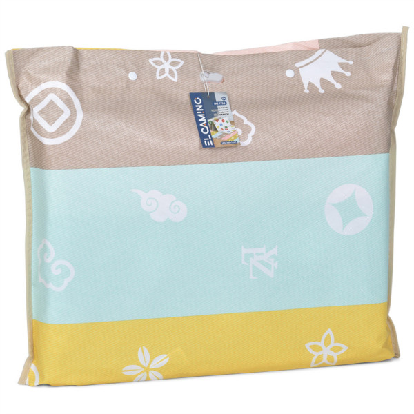 Дитячий Термокилимок двосторонній складний (Кольорові кола) El Camino ME 1135, 180х100х1 см (ME 1135)