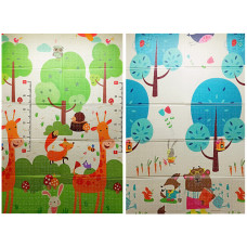 Детский Термоковрик двусторонний складной K6601-5, 180 х 120 х 0,8 см (K6601-5)