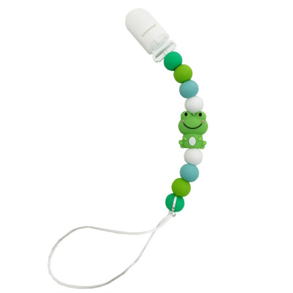 Силіконовий ланцюжок для пустушки "Жабеня" MGZ-0528-4 (MGZ-0528-4)