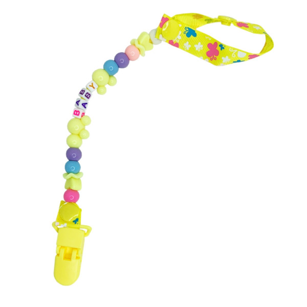 Тримач для пустушки Baby MGZ-0503(Yellow) 34 см (MGZ-0503(Yellow))