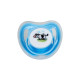 Пустушка силіконова кругла MGZ-0516(Blue) з ковпачком (MGZ-0516(Blue))
