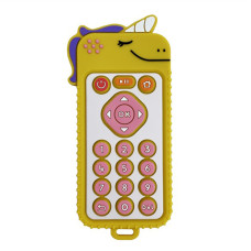 Силіконовий прорізувач пульт "Єдиноріг" MGZ-0425(Yellow) (MGZ-0425(Yellow))