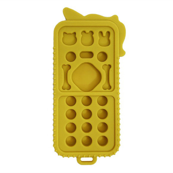 Силіконовий прорізувач пульт "Єдиноріг" MGZ-0425(Yellow) (MGZ-0425(Yellow))