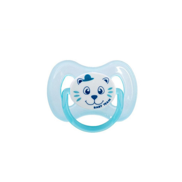 Пустушка силіконова класична 3007_голубий (3007_блакитний)