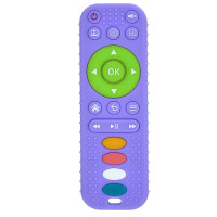 Дитячий прорізувач "Пульт" SD-44(Violet) фіолетовий, текстурний, 16 см (SD-44(Violet))