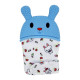 Прорізувач-рукавичка "Зайчик" MGZ-0404 (Blue) на липучці (MGZ-0404(Blue))