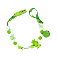 Ланцюжок для пустушки MGZ-0500(Green) з дзвіночком (MGZ-0500(Green))