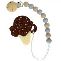 Силіконовий прорізувач "Морозиво" MGZ-0507(Brown) (MGZ-0507(Brown))