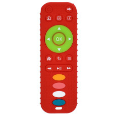 Дитячий прорізувач "Пульт" SD-44(Red) червоний, текстурний, 16 см (SD-44(Red))