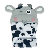 Прорізувач-рукавичка "Корівка" MGZ-0405(Grey) на липучці (MGZ-0405(Grey))