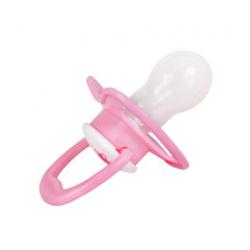 Дитяча силіконова пустушка MGZ-0514(Pink) кругла (MGZ-0514(Pink))