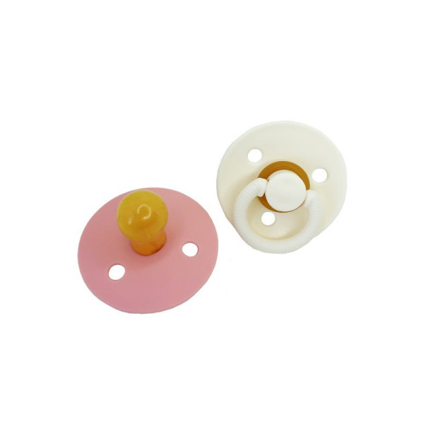 Набір з двох пустушок латексних MGZ-0518-1 кругла (MGZ-0518-1)